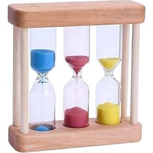 Belirtilmemiş Bolivia's Kum Saati Sayacı, Yaratıcı 1, 3, 5 Dakikalık Ahşap Kum Saati Sayacı, Sınıf Için Zaman Yön