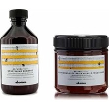 Belirtilmemiş Davines Naturaltech Nourishing Shampoo 250 ml + Nourishing Vegetarian Miracle Conditioner 250 Ml, S