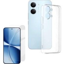 Teleplus Xiaomi Poco X8 Pro Max Kılıf Tpu Silikon  Kapak +  Nano Ekran Koruyucu