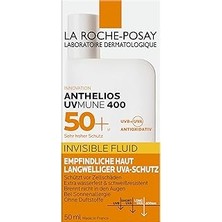 Belirtilmemiş Anthelios Uvmune 400 Fluid Invisible SPF50+ Güneş Kremi 50 ml
