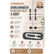 Sayarmarkt Dolap Kapak ve Çekmece Emniyet Kilidi 4 Adet Güvenli Ev Kullanımı Için
