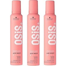 Belirtilmemiş Schwarzkopf Osis+ Air Whip 200 Ml, 3'lü Paket