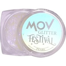 Belirtilmemiş Mov Hologramlı Glitter Krem Festival No:1 Pearl – Inci Işıltılı Krem Glitter – Yüz & Vücut Için Uzu