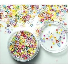 Belirtilmemiş Tırnak Süsleme Charm Pul, Tek Ebat, 6282926525262626, Yıldız Renkli, Üniseks Yetişkin