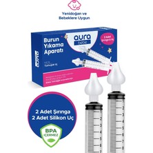 Aura Bebe Bebek Burun Temizleme Şırıngası 2'li