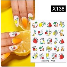 Belirtilmemiş Tırnakmania Su Transferli Nail Sticker X138 (53925-4) 3970