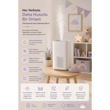 Sayarmarkt Kompakt Tasarımlı Güçlü Filtreleme Özellikli Hava Temizleyici