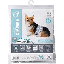 Belirtilmemiş M-Pets Erkek Köpekler Içi̇n Yikanabi̇li̇r Külot (Xxl)