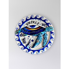 Mundy Erikli Polyester Kabartmalı Kaplumbağalı Magnet 7 cm Dekoratif Hediyelik Buzdolabı Süsü (KOD:1313)