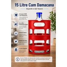 Plant Home Power Mix 15 Lt Cam Damacana - Çok Amaçlı Şeffaf Cam Şişe