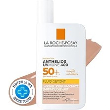 Belirtilmemiş La Roche Posay Anthelios Uvmune 400 Fluid Tinted SPF50+ Güneş Kremi Renkli 50 ml