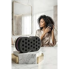 Belirtilmemiş Transformacion Afro Twist Saç Süngeri Kıvırcık Afro Saç Süngeri 717126