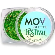 Belirtilmemiş Mov Krem Glitter No:5 Paris Parc – Festival & Parti Için Işıltılı Vücut Yüz Jeli, Altın & Ye