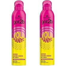 Belirtilmemiş GOT2B Volumaniac Saç Spreyi, 300 Ml, 2'li Set MYENCY709