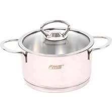 Belirtilmemiş Fms 1014 Şirin Mini Çelik Tencere 14 * 8 cm