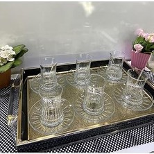 Belirtilmemiş Pasabahce Elysia 12 Parça 6 Kişilik Çay Seti 8693357573895