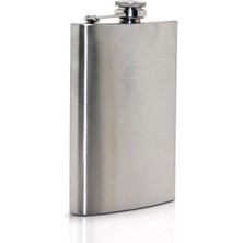 Buğz Paslanmaz Çelik 6 Oz Tekli Matara
