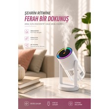 Sayarmarkt Araç ve Ev Kullanımına Uygun Sessiz Nemlendirici