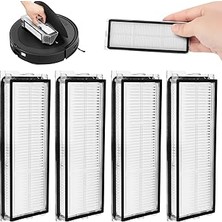 Belirtilmemiş (4 Adet) Hepa Filtre Qrevo S/qrevo Plus/qrevo Curv/qrevo Pro/qrevo Maxv/qrevo Için, Robot