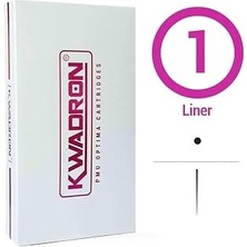 Belirtilmemiş Kwadron Pmu Optima 30/1 Rllt Round Liner Long Taper - Kartuş Pmu Iğnesi