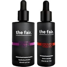 Belirtilmemiş The Fair. Biotin Dökülme Karşıtı Saç Serumu + Aha Bha Arındırıcı Saç Bakım Seti