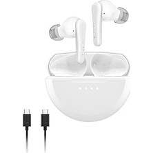 Belirtilmemiş Belkin Soundform Rhythm Anc Gerçek Kablosuz Kulak Içi Kulaklık, Dahili Mikrofonlu, Usb-C Hızlı Şarj