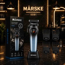 Smp Profesyonel Berber Tıraş Makinası Marske MS-5081 Traş Makinesi Saç Sakal