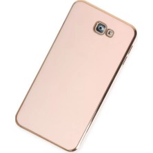 Renas Store Samsung Galaxy J7 Prime Kılıf Volet Silikon - Pembe