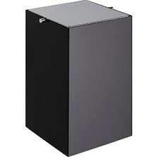 Belirtilmemiş System Banyo Kovasi 4 L - Si̇yah/krom Renk