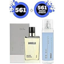 Belirtilmemiş Bargello 561 Edp Fresh 50 ml Erkek Parfümü + NO:561 210 ml Body Mist Vücut Spreyi Seti