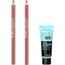 Belirtilmemiş New York Lifter Liner Dudak Kalemi 05 On It & 07 Big Lift & Mini Me Matte - Poreless