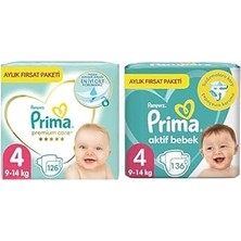Belirtilmemiş Bebek Bezi Care 4 Beden 126 Adet Maxi Aylık Fırsat Paketi & Bebek Bezi Aktif