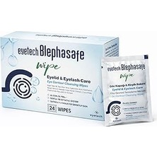 Belirtilmemiş Eyetech Blephasafe Wipe Göz Çevresi Temizleme Mendili (24 Adet)