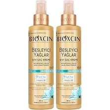 Belirtilmemiş Bioxcin Besleyici Yağlar 200 ml – 9 Çiçek Yağı, B5 Biocomplex B11 ile Kuru Yıpranmış