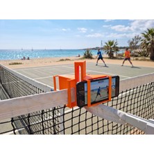 Casey 3D Store Tenis ve Padel Kortu File Üstü Telefon Sabitleyici Aksesuarı - Profesyonel Video ve Sosyal Medya Kayıt Aparatı(Yatay&dikey)