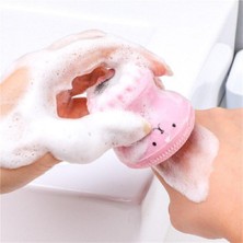 Renas Store Peeling Etkili Mini El Yüz Cilt Temizleme Fırçası Silikon Temizlenmesi Kolay Siyah Nokta Giderici (
