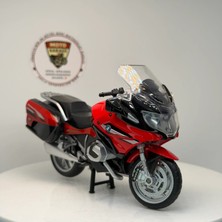 Bmw R1250 Rt - 1:18 Ölçek (12CM) Kutulu Standlı Diecast Model (Kırmızı)