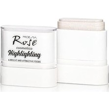 Belirtilmemiş Beyaz/inci Stick Highlighter - Parlak Doğal Işıltılı Aydınlatıcı