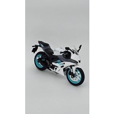 Yamaha Yzf-R3 1:12 Diecast Motosiklet - Sesli Işıklı Metal Model