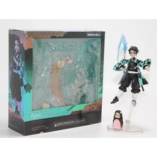 Renas Store Anime Demon Slayer Tanjiro Figürü 14 cm ALK5311