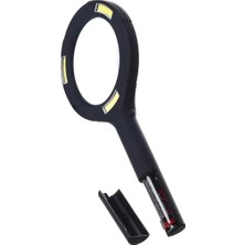 Renas Store 3 Ledli Işıklı El Büyüteci 250 Lümen Beyaz Işık Büyüteç 3x Zoom Tamirci Büyüteç WT374