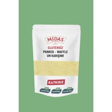 Midas Gourmet Glutensiz Pankek & Waffle Un Karışımı 250 gr – Kahvaltıda Sağlıklı Lezzet