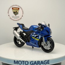 Suzuki GSX-R1000 - 1:18 Ölçek (12CM) Kutulu Diecast Model