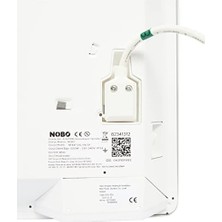 Nobo ''son Seri'' Programlanabilir NFK4T12 1250W Panel Isıtıcı, Standart