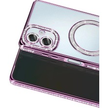 Ozka Concept Galaxy A07 4g Joke Simli Magneticsafe Kılıf - Derin Mor