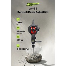 Reschmann R-Jh-58 Profesyonel Benzinli Kırıcı Delici Hilti (32.7cc / 30 Joule)