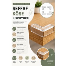 Sayarmarkt 8'li Silikon Köşe Koruma Seti - Bebek ve Çocuklar Için Darbe Önleyici Aparat