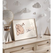 Luxor Pixels (Çerçevesiz) I Woof You Sevimli Köpek Çocuk Odası Poster