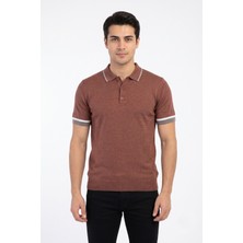 Raymons Erkek Polo Yaka Kısa Kollu Triko Tişört Regular Kalıp BGL-ST05559