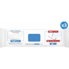 Çamaşır Suyu Katkılı Mopa Uyumlu Yer Temizlik Havlusu&mendili 3X50 (150 Yaprak)